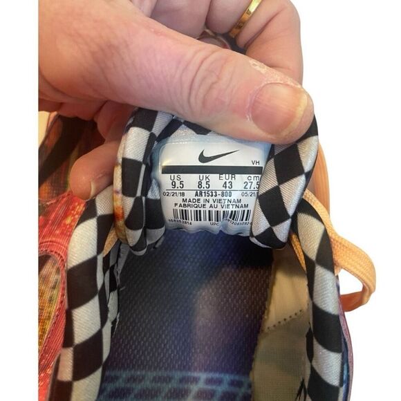 Men’s Nike Zoom Freak 4 Dark Marina Blue Size 8 - Picture 5 of 5